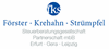 Förster · Krehahn · Strümpfel, Steuerberatungsgesellschaft Partnerschaft mbB Förster · Krehahn · Strümpfel, Steuerberatungsgesellschaft Partnerschaft mbB