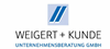 Firmenlogo: Weigert + Kunde Unternehmensberatung GmbH