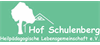 Firmenlogo: Hof Schulenberg e.V.