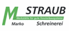 Firmenlogo: Firmenlogo: Straub Marko Schreinerei-Fensterbau