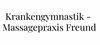 Firmenlogo: Krankengymnastik - Massagepraxis Freund