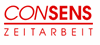 Firmenlogo: CONSENS Zeitarbeit GmbH