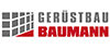 Firmenlogo: Gerüstbau BAUMANN