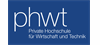 Firmenlogo: Private Hochschule für Wirtschaft und Technik gGmbH