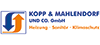 Firmenlogo: Kopp & Mahlendorf und Co. GmbH